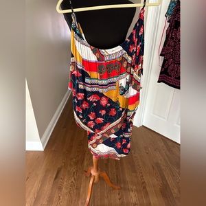 Strapless Floral dress by Voom